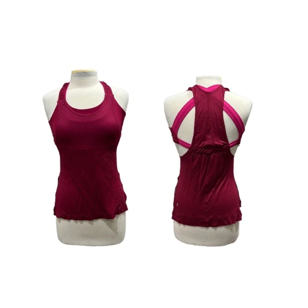 Lululemon Athletica Tank Top with Built-in Bra Size 4